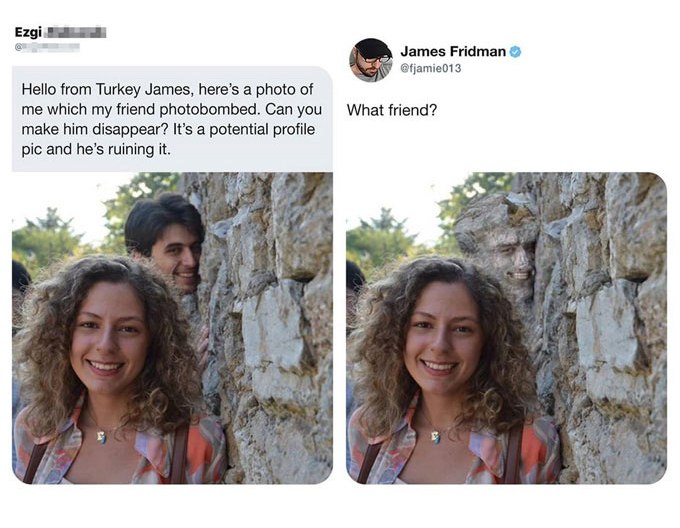 photo bummer turned into stone funny Photoshop edits