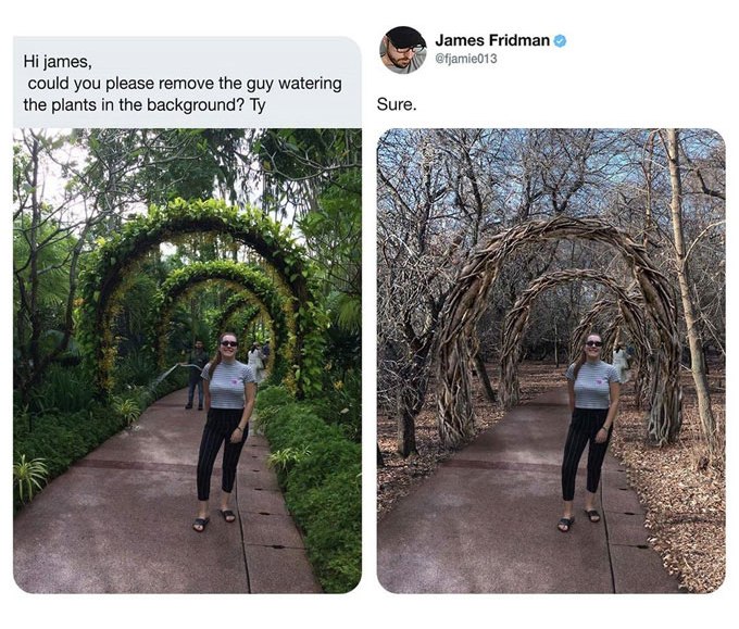 background trees withered funny Photoshop edits