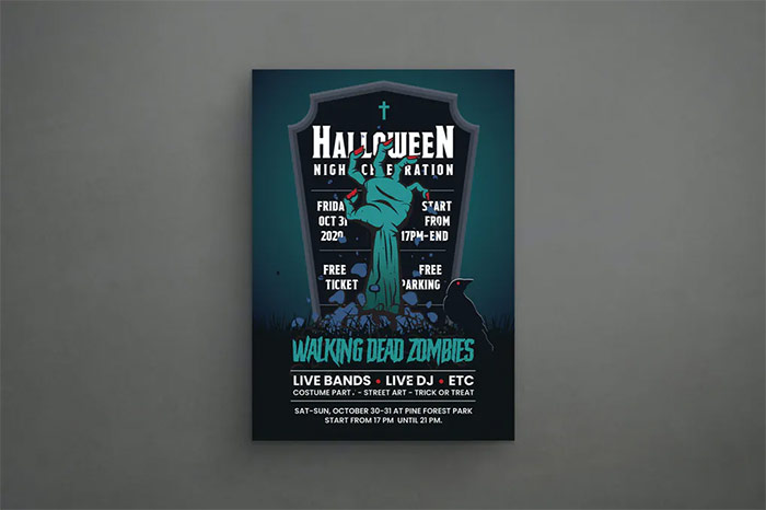Halloween Flyer Template 1